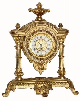 C.1900, Ansonia COLONNADE — Antique Clocks Price Guide