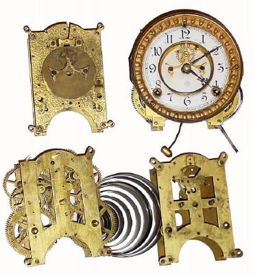 Ansonia Parts Lot: — Antique Clocks Price Guide