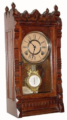 C.1895, F. Kroeber, New York, "POLARIS", in excellent original condition. — Antique Clocks Price Guide