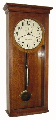 C.1925, Seth Thomas, "Regulator No. 4" in oak and in excellent original condition. — Antique Clocks Price Guide