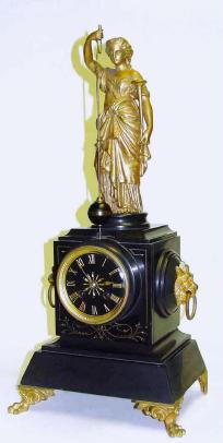 C.1890, French Conical Pendulum clock in good condition. — Antique Clocks Price Guide