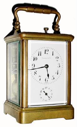 C.1905, French, Chas. Hour, Grand Sonnerie Carriage Clock with alarm and repeat in a Corniche case, — Antique Clocks Price Guide