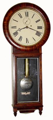 C.1885, Seth Thomas "REGULATOR No. 1" in nice restored condition. — Antique Clocks Price Guide