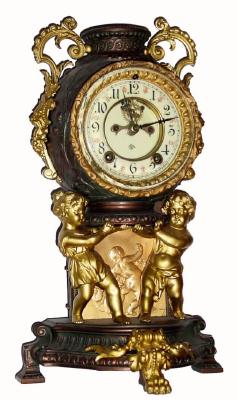 C.1900, Ansonia "Bijou", in excellent restored condition. — Antique Clocks Price Guide