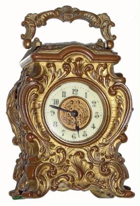 C.1904, Ansonia PEARL Carriage clock in generally good original condition, — Antique Clocks Price Guide