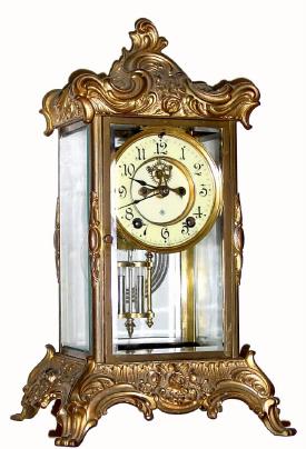 C.1914, Ansonia ZENITH crystal regulator in very good original condition. — Antique Clocks Price Guide