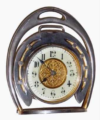 C.1890, British United Clock Co., 30-hour novelty timepiece. — Antique Clocks Price Guide