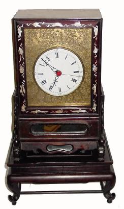 C.1980, Chinese, 2-fusee, crown-verge bracket clock, 8-day time and strike. — Antique Clocks Price Guide