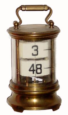 C.1904, Ansonia, Digital Flick Clock, as-found, from storage. — Antique Clocks Price Guide