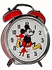 C.1977, French, Mickey Mouse Clock, under license, as new (animated). 