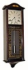 C.1930, William L. Gilbert Clock Co., "Hollywood", 8-day time/strike wall clock, with restoration.