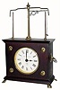C.1969, Horolovar Co., New York, Terwilliger's reproduction of the famous "Ignatz" flying pendulum timepiece.