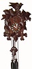C.1920, German, G. Berger, 30-hour time/strike cuckoo clock.
