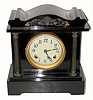 C.1900, New Haven Clock Co., 8-day time/strike mantel clock.