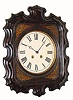 C.1880, Swiss Baker's Clock in generally good condition, with repapered dial; pendulum parts loose in case. 