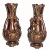 C,1900, French, Garniture Vases in excellent restored condition.