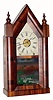 C.1860, New Haven Clock Co., STEEPLE, clock, 8-day, with Turner's patent internal alarm, sounding on a large iron bell that is 6 inches in diameter.