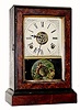 C.1880, E. Ingraham and Co., ARGAND, 8-Day time and strike with alarm, and in excellent original condition.