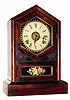 C.1870, Jerome and Co. (New Haven), 8-Day, Rosewood, T/S/Alarm, and except for the repainted dial, in outstanding original condition.