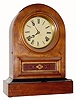 C.1870, Jerome and Co. (New Haven), 8-Day, Round Gothic shelf clock in good condition.