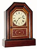 C.1870, Jerome and Co., (New Haven), Mahogany, 8-day, octagon top shelf clock