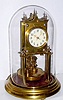 C.1902, German, Jahresuhrenfabrik, 400-day timepiece, plate 1471, pendulum No. 21.