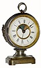 C.1890, Ansonia GRANDFATHER model desk top calendar clock in good original condition.