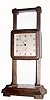 C.1926, Ansonia Clock Co., GRAVITY clock in generally good condition.