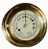C.1900, English, Emory Douglas Co., Ltd., brass cased Aneroid barometer.