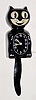 C.1955, Allied Mfg. Co., Seattle, "KIT KAT" Clock, 110v in good running order.