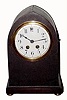 C.1910, William L. Gilbert Clock Co., 8-day time/strike mantel clock.
