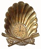 C.1886, Ansonia, NOVELTY No. 3 (Shells and Oars), in very good condition,