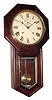 C.1885, Seth Thomas Clock Co., Thomaston, Conn, 8-day striking "World" model wall clock.