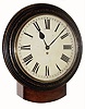 C.1890, English, Fusee Drop Dial, in excellent restored condition.