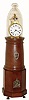 C.2002, Wayne Cline, Bowling Green, KY, 8-day Willard Lighthouse, mantel timepiece.