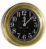 C.1927, Chelsea Clock Co., "8 1/2" Ships Bell with Black Dial". 