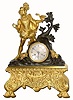 C.1840, French, Le Roy, Paris, 8-day time/strike mantel clock.