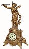 C.1904, Ansonia OLYMPIA and CHLORIS, figural clock in generally good condition.
