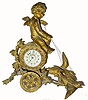 C.1905, New Haven Clock Co., CHARIOT, in very good original condition.