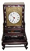 C.1980, Chinese, 2-fusee, crown-verge bracket clock, 8-day time and strike.