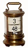 C.1904, Ansonia, Digital Flick Clock, as-found, from storage.