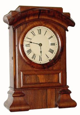 C.1885, Seth Thomas "ARCH TOP", 8-day rosewood veneer mantle clock in good restored condition. — Antique Clocks Price Guide
