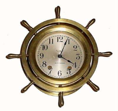 C.1941, Seth Thomas, "Ship's Bell No. 4", in good original condition. — Antique Clocks Price Guide