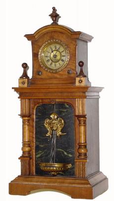 C.1910, German, Waterfall Automaton in generally very good condition, the waterfall spinning fine and the clock ticking. — Antique Clocks Price Guide
