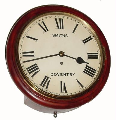 C.1900, Astral, for Smiths, Coventry, 8-day gallery timepiece in very nice condition. — Antique Clocks Price Guide