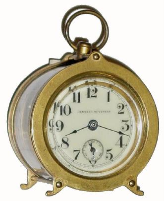C.1911, Waterbury Clock Co., "Spider", 8-day jeweled movement novelty timepiece. — Antique Clocks Price Guide