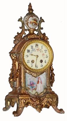 C.1898, Wm. L. Gilbert, "No. 1784", as-found from storage. — Antique Clocks Price Guide