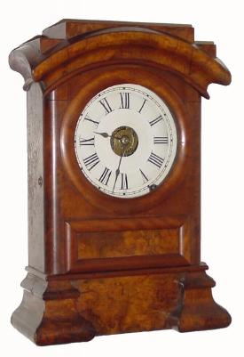 C.1886 Seth Thomas Clock Co., Thomaston, Conn., "Arch Top", 8-day time, strike & alarm mantel clock in very good condition. — Antique Clocks Price Guide