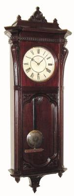 C.1886, Seth Thomas, "MARCY", in walnut, 8-day, quarter strike on 2 bells, and in very good restored condition. — Antique Clocks Price Guide