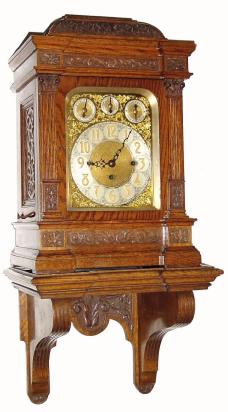 C.1890, German, Winterhalder & Hofmeier, 2-Tune, Whittington & Westminster, quarter chiming three train oak bracket clock in the English style, and in excellent original condition. — Antique Clocks Price Guide